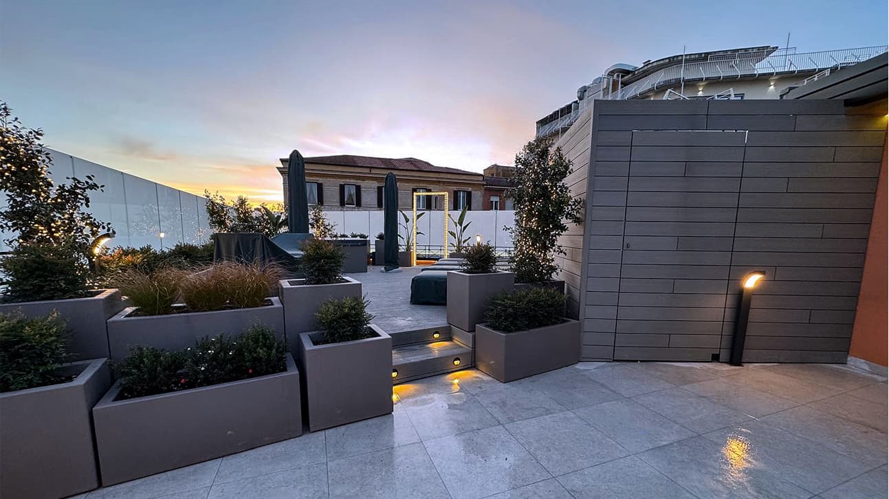 Rooftop nel cuore di Roma con RailSystem e BalancePro_04